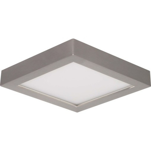 Volume Lighting V7282-33 - Brushed Nickel Square LED Flush Mount