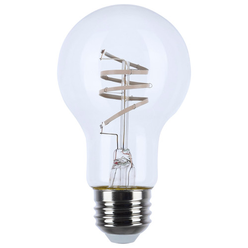 Satco S10521 - 6W LED A19 Reminiscent Filament Bulb - 2700K - Dimmable