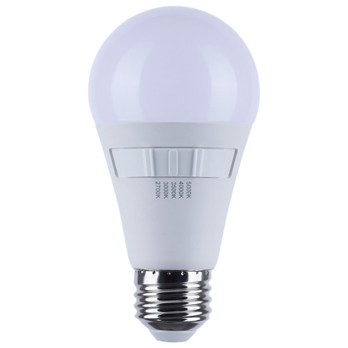 Satco S11776R1 - 12W A19 LED Bulb - CCT Selectable - E26 Medium Base