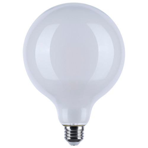 Satco S12156 - 8W LED G40 Globe - 3000K-2000K Warm Dimming - E26 Medium Base 