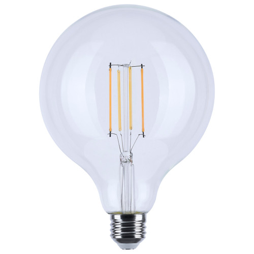 Satco S12155 - 8W LED G40 Bulb - 3000K-2000K Warm Dimming - Medium Base