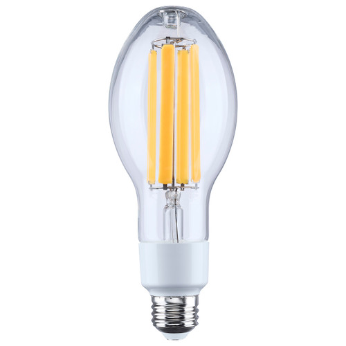 Satco S13183 - 23W/LED/HID/ED23.5/822/E26/CL - 23W ED23 LED Clear Filament Bulb - 2200K