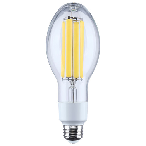 Satco S13184 - 23W/LED/HID/ED23.5/840/E26/CL - 23W ED23 LED Clear Filament Bulb - 4000K