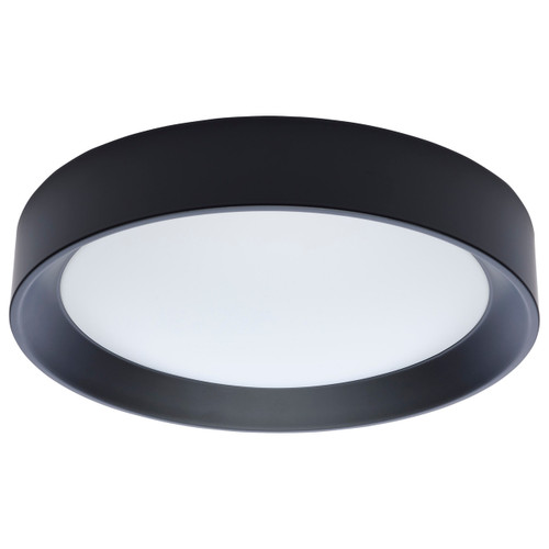 Satco 62-1696 - Selene 13in LED Flush Mount - CCT Selectable - Black Finish 