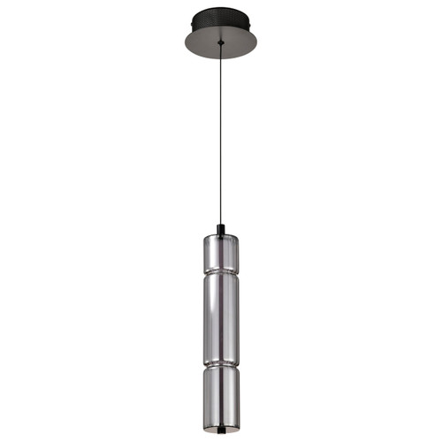 Satco 62-2451 - Evander 16" LED Mini Pendant - 3000K - Matte Black 