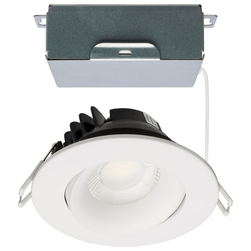 Satco S11624R1 - 12W LED Gimbal Downlight - 840 lm - Dimmable 