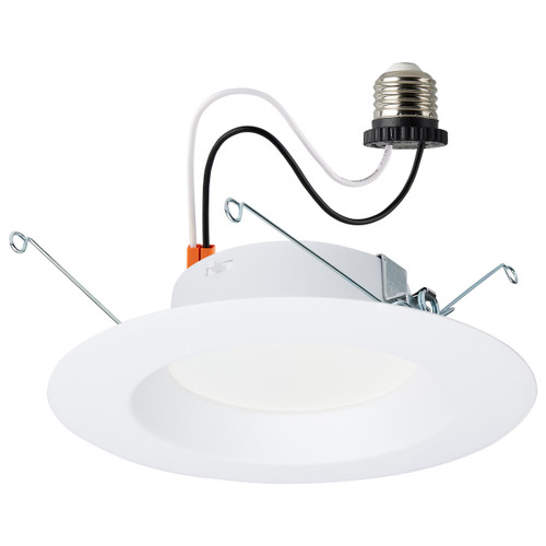 Satco S11646 - 12.5W LED Downlight Retrofit - CCT Selectable - 5-6 in. Wet Rated 