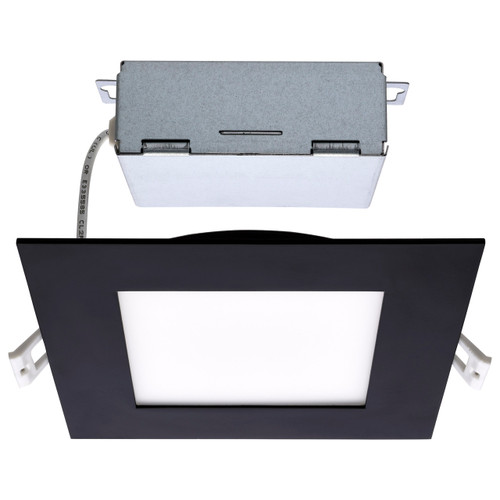 Satco S11877 - 12W LED Direct-Wire Downlight - CCT Selectable - 6in Square 