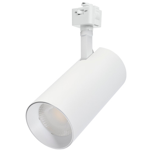 Satco TH5021 - 30W LED Track Head - CCT Selectable - 36° Beam, Dimmable 