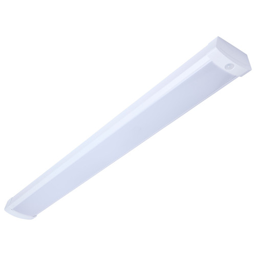 Satco 65-1215 - LED 4ft Wrap Light - CCT Selectable - PIR Motion Sensor 
