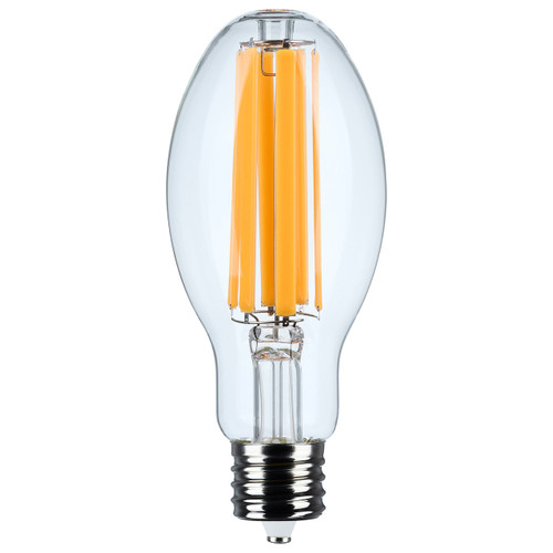 Satco S13186 - 28W/LED/HID/ED28/822/EX39/CL - 28W ED28 LED Clear Filament Bulb - 2200K