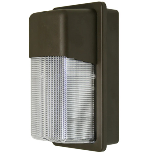 LED Emergency Wall Pack – Outdoor Security Light with Battery Backup – 5000K 