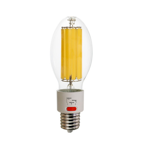 NaturaLED 4636 - LED45FHID/SW/ED28/EX39/850 - Selectable 30W/38W/45W ED28 LED Filament Bulb - 5000K