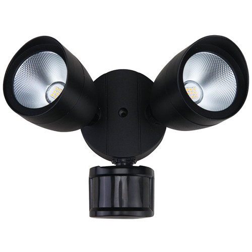 NaturaLED 7044 - Security Bullet Floodlight - 4000K - Motion Sensor 