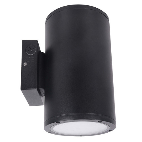 NaturaLED 7645 - 36W LED Cylinder Wall Sconce - Up-Down - CCT Selectable - Photocell