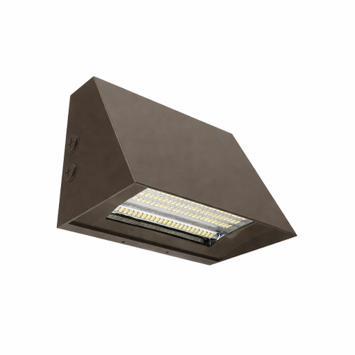 NaturaLED 9818 - Bronze Full Cut-Off Wall Pack - CCT Selectable - 25/30/40W - IP65 