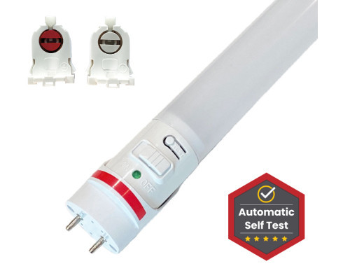 Aleddra LLT-2-EM-T8-G4PRO-8W-3CCT - 2FT Emergency T8 Tube - CCT Selectable - UL924 