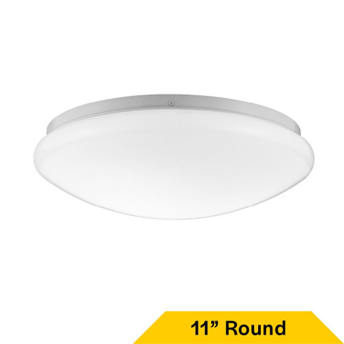 Halco 90273 - Flush Mount Mushroom 11in - CCT Selectable - Triac Dimmable