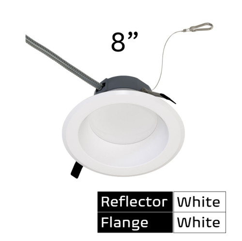 Halco 89212 - 8in CDL Commercial Downlight - CCT Selectable - IP65 Wet Rated