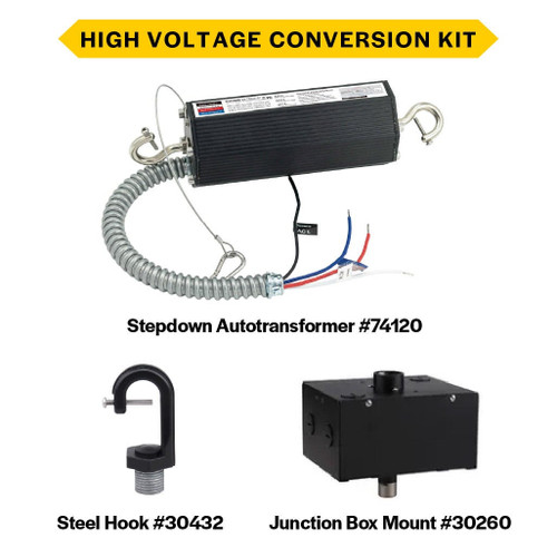 Halco 30416 - ERHB High Voltage Conversion Kit - Includes HV Driver & 3/4" Hook