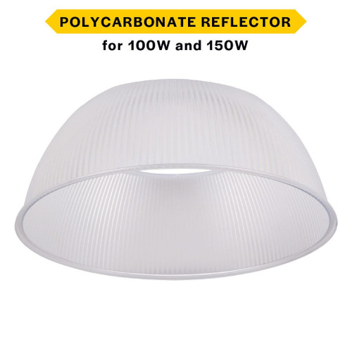 Halco 37319 - ERHB Polycarbonate Reflector - Fits 100W & 150W Highbay - Wet Rated