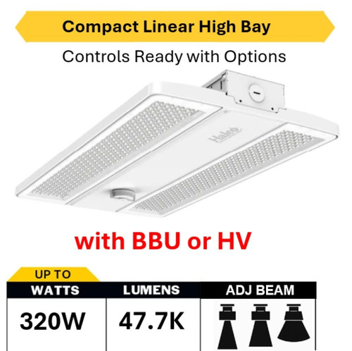 Halco 36163 - CLHB Compact Linear High Bay - CCT Selectable - 240-320W
