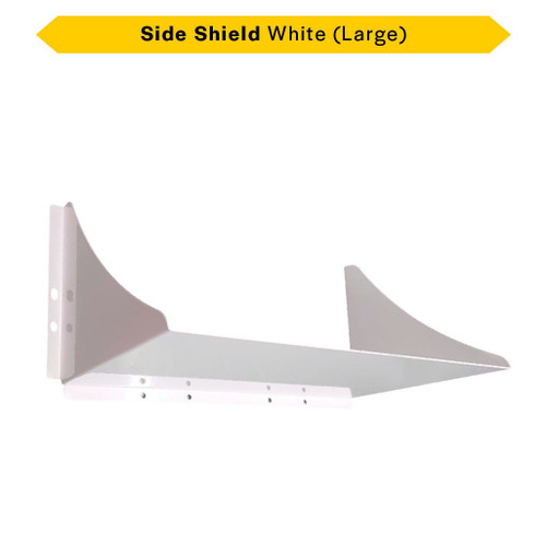 Halco 24977 - Sektor Area G2 Large Side Shield - White - Wet Rated 