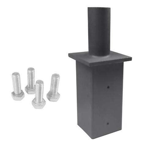 Halco 741214 - VTS5-D 5in Square Tenon Pole Top Mount - Steel 