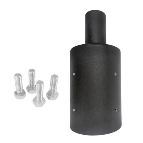 Halco 741217 - 5in Round Tenon Pole Top Mount - 2-3/8in Tenon