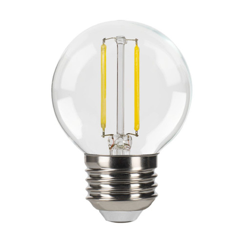 Halco 82660 - G16.5 LED Filament Globe - 2700K - E26 Dimmable
