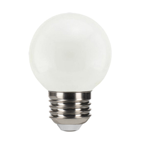 Halco 82665 - G16.5 LED Filament Globe - Daylight 5000K - E26 Dimmable
