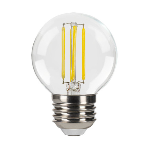 Halco 82667 - LED Filament G16.5 Lamp - 3000K - 500 lm Dimmable 