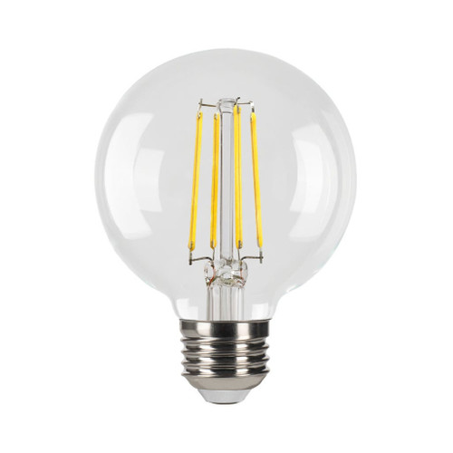 Halco 82676 - G25 LED Filament Globe - 3000K - 9W Dimmable E26 