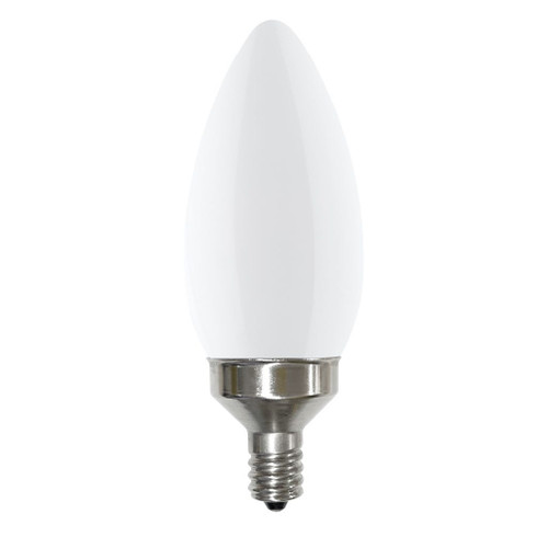 Halco 82564 - LED Filament B11 Candelabra Lamp - 2700K - Dimmable, 90+ CRI