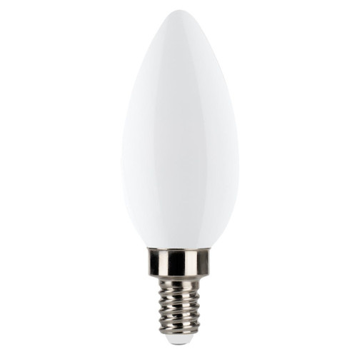 Halco 82572 - LED Filament B11 Bulb - Daylight - 3-Step Lumen Selectable