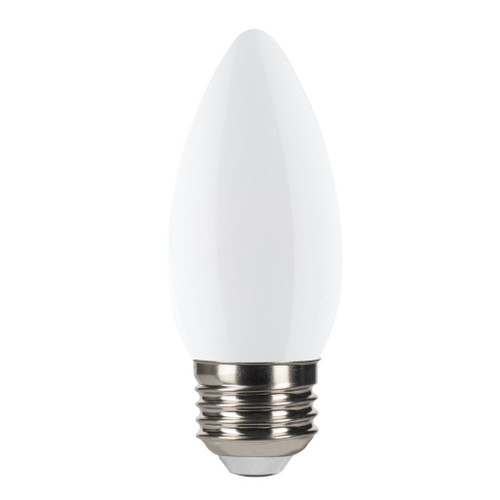 Halco 82589 - B11 LED Filament Lamp - 3000K - E26 Dimmable Frosted