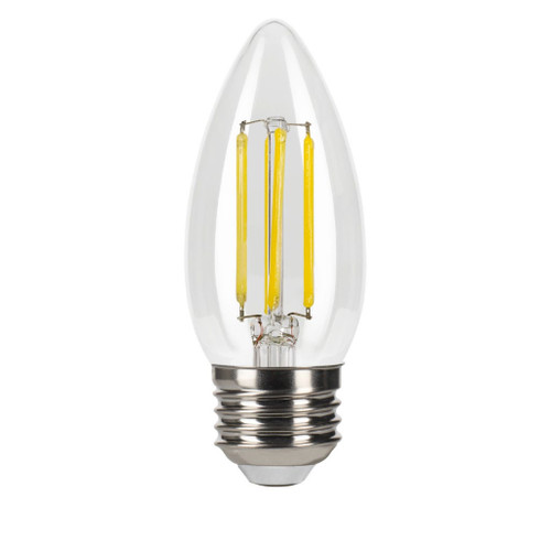 Halco 82721 - B11 LED Filament Lamp - Daylight 5000K - 3-Way Dimmable 