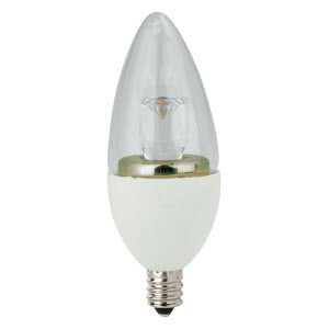 TCP LED4E12B1127K - 4W B11 LED Decorative Lamp - 2700K - Dimmable