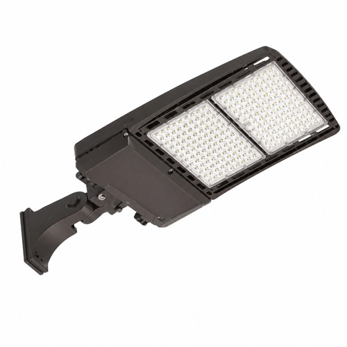 240W LED Area Flood Light - Adjustable Wall or Square Pole Mounting Arm - Deco SVAL-GEN3-MW240 