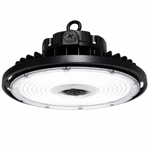 Deco DLUX-GEN2-MW240-B - 240W Round LED Warehouse Light - Commercial Grade - Black 