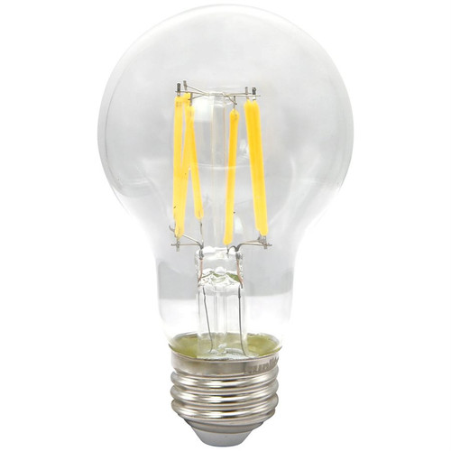 Sunlite 80192-SU - A19 Filament LED Bulb 5.5W - 3000K - Dimmable E26 