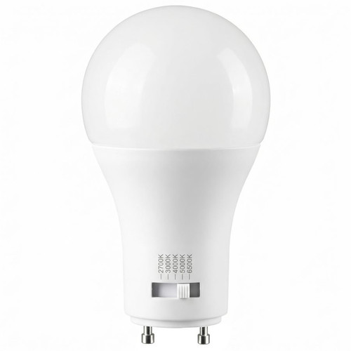Sunlite 88265-SU - A19 GU24 LED Bulb - CCT Selectable - 15W Dimmable 