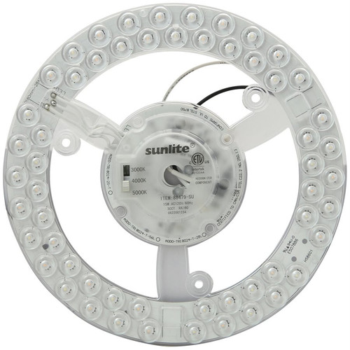 Sunlite 88479-SU - 7.3-Inch 15W AC LED Module - CCT Selectable - Dimmable 