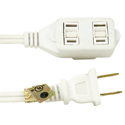 Sunlite 04100-SU - 6ft Household Extension Cord - Tamper-Resistant, 13A 