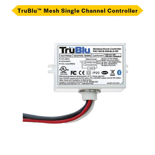 Halco 25433 - TruBlu Mesh Room Controller - 120-277VAC - 20A Relay 