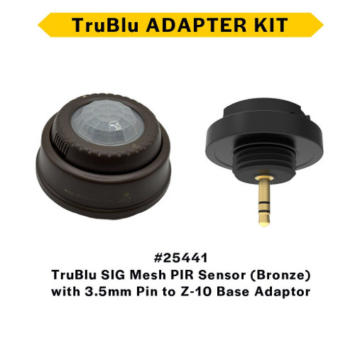 Halco 25441 - TruBlu PIR Sensor Kit - Bluetooth Mesh, Z10 Adapter - Bronze 