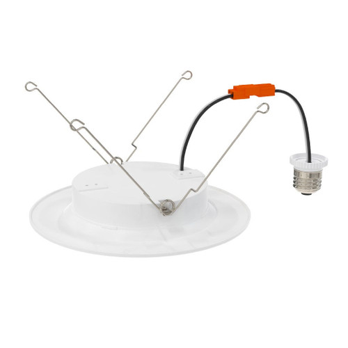 Halco 89233 - 6in LED Retrofit Slim Downlight - CCT Selectable - 10W Baffle 