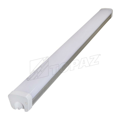 Topaz F-VT4/50W/40K-86 - 4ft 50W Linear Vaportight Fixture - 4000K - IP65 Wet Rated 