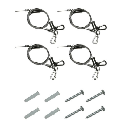 Topaz F-L8/CABLE/CTS-87 - 8ft Suspended Mount Cable Kit - 4 Cables 