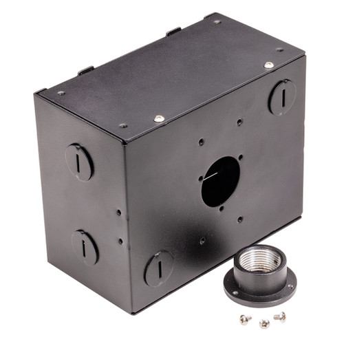 Topaz HBC-JBOX-PM-BL - J-Box Mount for HBC Round High Bay - Black 
